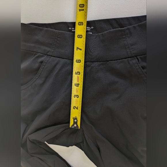 Columbia Omni-Shield Ankle Skinny Stretchy Pants Womens S/P Black Mid Rise - Picture 8 of 11